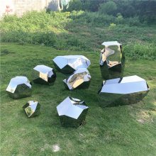 【戶外不銹鋼幾何塊面石頭雕塑藝術(shù)品房地產(chǎn)售樓處景觀小品落地?cái)[件圖片】戶外不銹鋼幾何塊面石頭雕塑藝術(shù)品房地產(chǎn)售樓處景觀小品落地?cái)[件